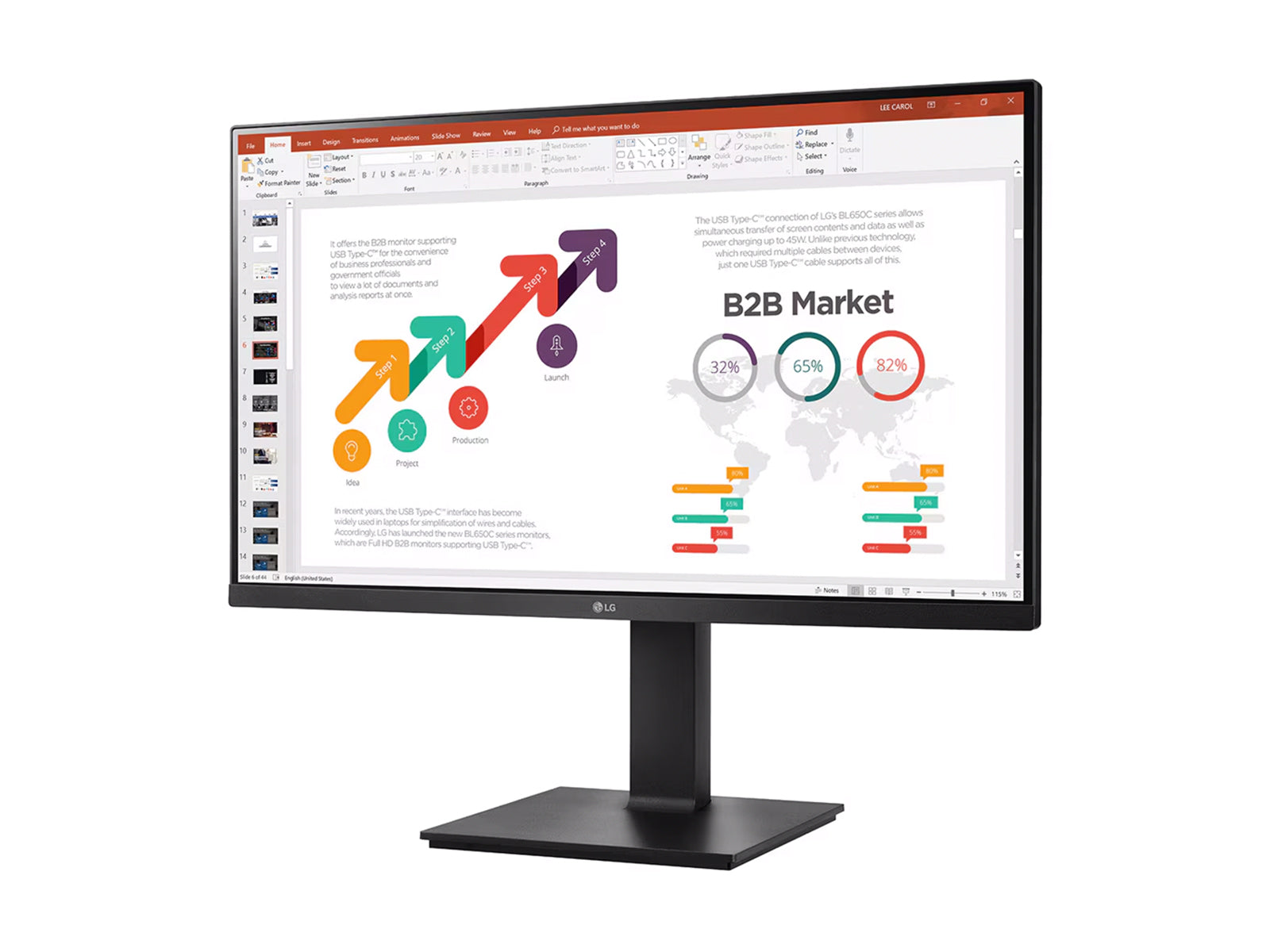 LG 27BP450Y-I 27" Full HD 1920 x 1080 Color IPS Display Monitor (27BP450Y)