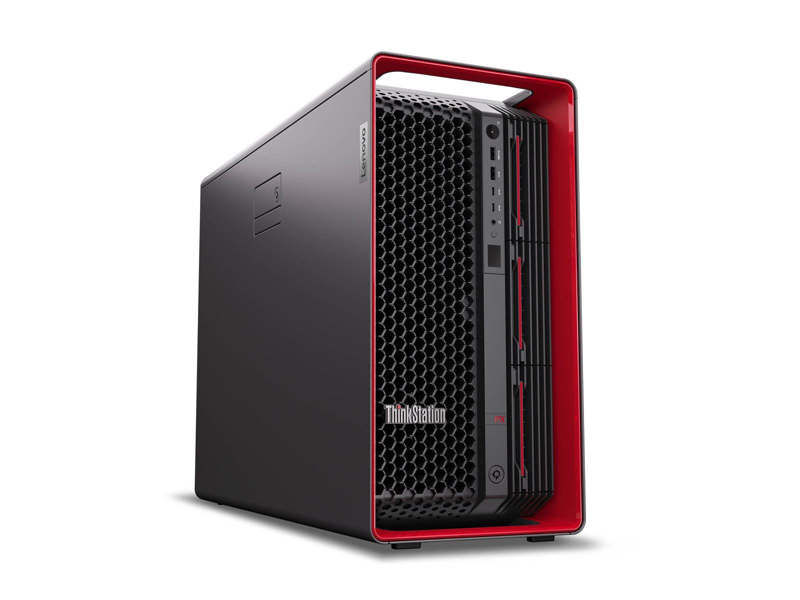 Lenovo Estación de trabajo ThinkStation PX | 2 x Intel Xeon Gold 6434 @ 4.10GHz | 16 núcleos | DDR5 ECC de 256 GB | 4 TB RAID0 NVMe de 5.ª generación | 2 x RTX 4090 de 48 GB | WiFi 7 | Win11-10 A favor