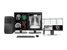 Complete PACS General Radiology Station | Barco Nio MDNC-3321 3MP Color LED Displays | HP Workstation | Dictation Mic | Worklist Monitor (3321Z4R)