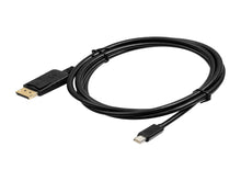 Monitors.com Mini DisplayPort auf DisplayPort Kabel (Schwarz)