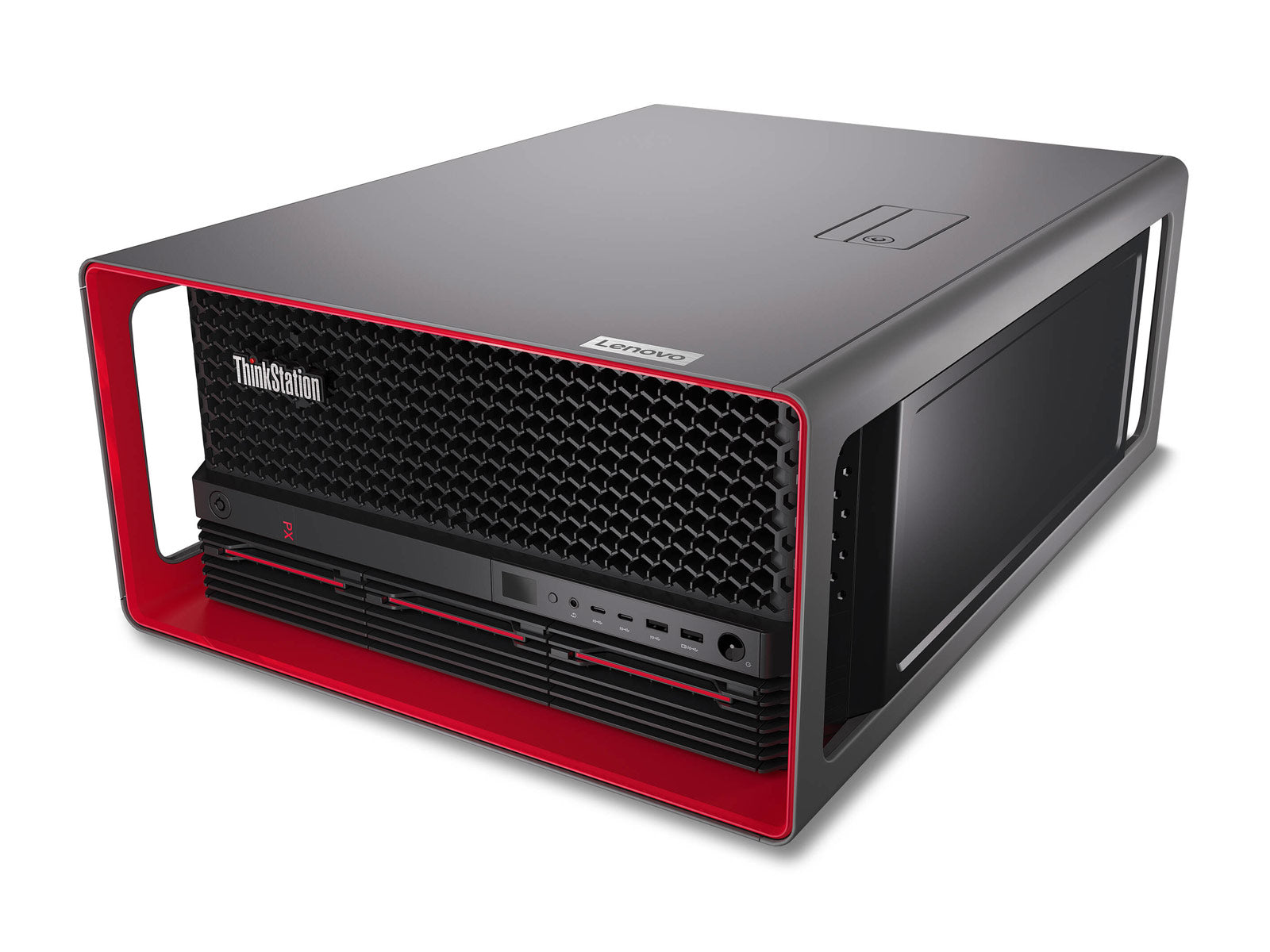 Lenovo محطة عمل ThinkStation PX | 2 × Intel Xeon Gold 6434 @ 4.10 جيجا هرتز | 16 نواة | 256 جيجابايت DDR5 ECC | 4 تيرابايت RAID0 NVMe Gen. 5 | 2 × RTX 4090 48 جيجابايت | واي فاي 7 | Win11-10 برو