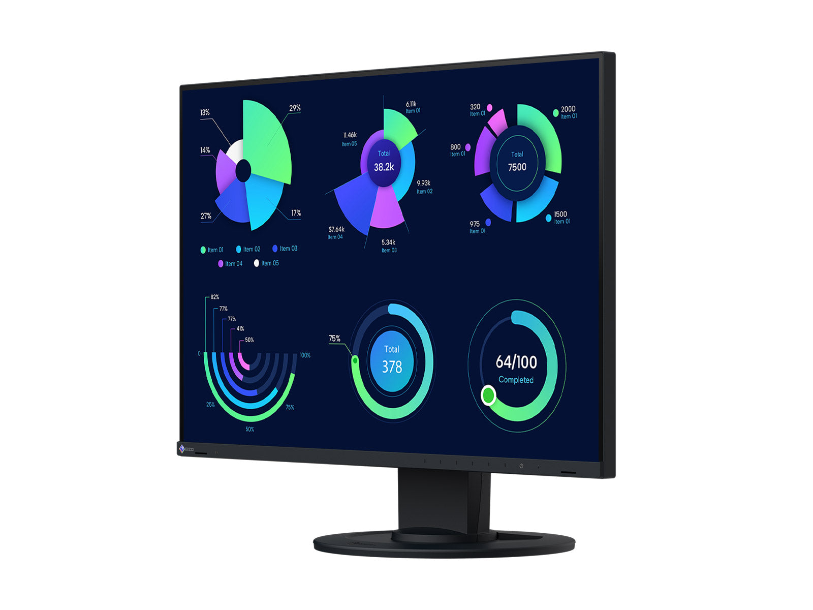 Eizo FlexScan EV2410R WUXGA 1920 x 1200 24" IPS Display Monitor (EV2410R)