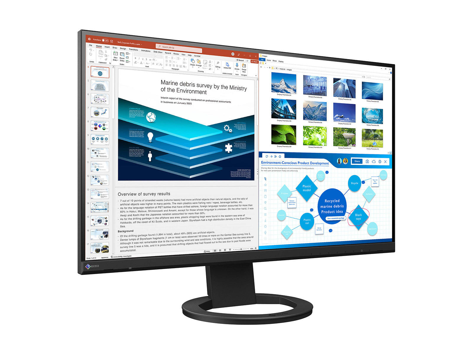 Eizo FlexScan EV2720S 27" QHD 2560 x 1440 Color Display Monitor (EV2720S-BK)