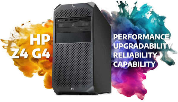 Mettre à niveau, développer et évoluer avec le PC de bureau HP Z4 G4 Workstation