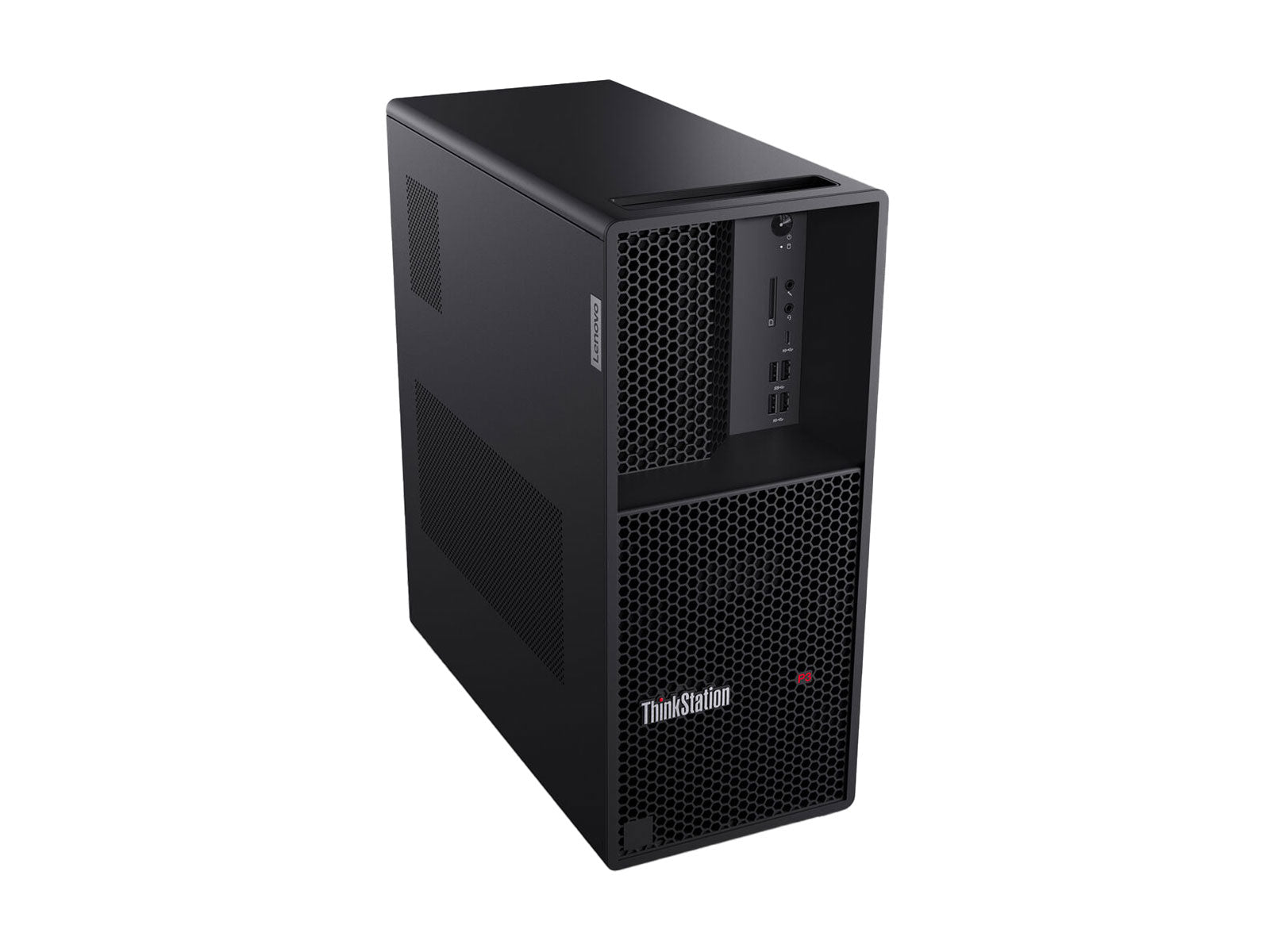 Lenovo ThinkStation P3 Tower Workstation | Core i9-14900K @ 6.0GHz | 24-Core | 128GB DDR5 | 2TB NVMe SSD | RTX 4090 24GB | WiFi 6E | Win11 Pro Monitors.com 