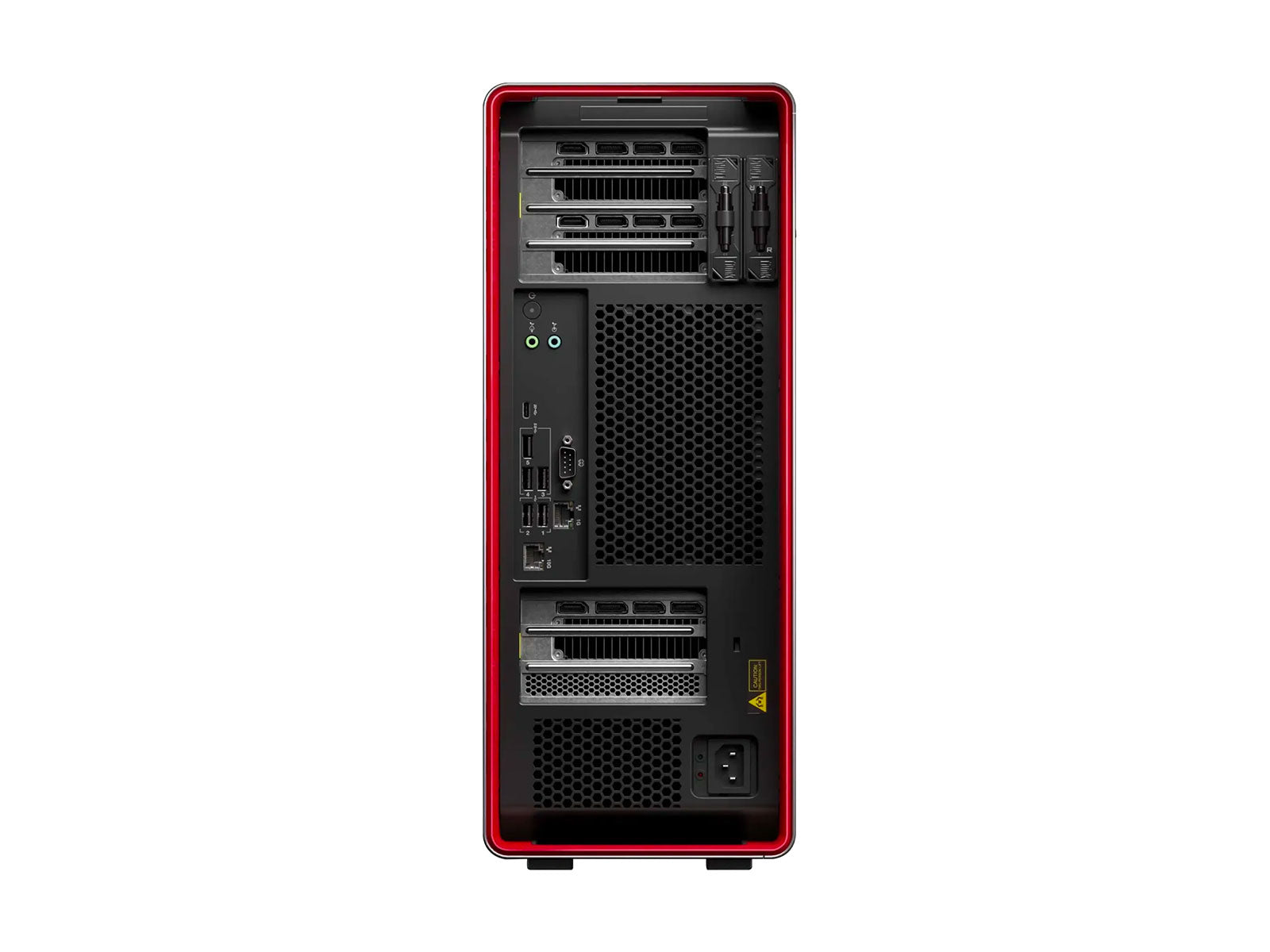 Lenovo محطة عمل ThinkStation P7 | انتل Xeon W5-3425 @ 4.60 جيجا هرتز | 12 نواة | 128 جيجابايت ECC DDR5 | 1 تيرابايت NVMe SSD | RTX A4500 سعة 20 جيجابايت | Win10-11 برو