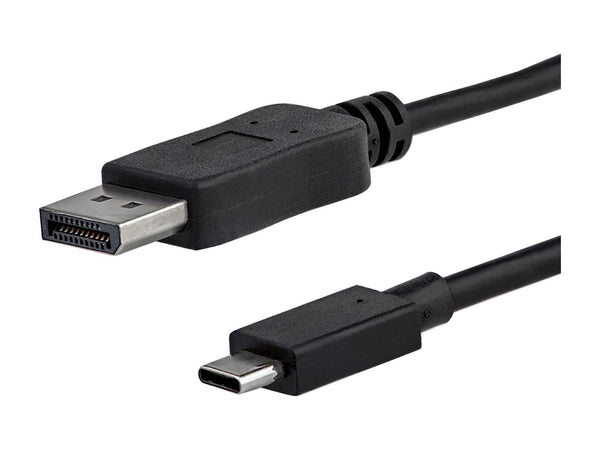 StarTech.com USB-C Thunderbolt 3 & 4 to DisplayPort 4K Video Cable 6ft (CDP2DPMM6B)