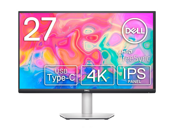 Dell S2722QS 27" 4K UHD 3840 x 2160 Color LED Display Monitor (S2722QS)