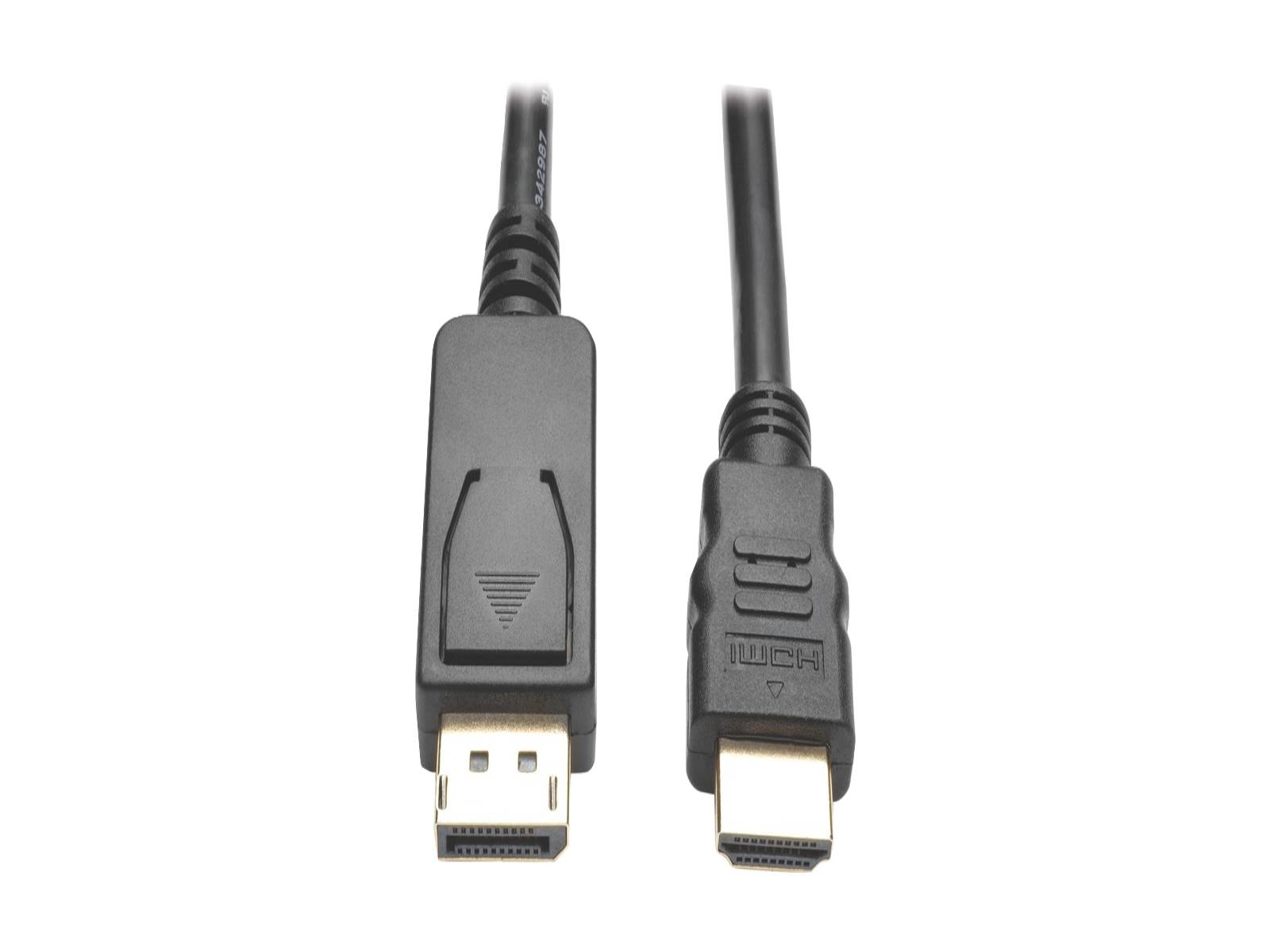 Tripp Lite DisplayPort 1.2 to HDMI Adapter Cable 6ft (Black) (P582-006-V2)