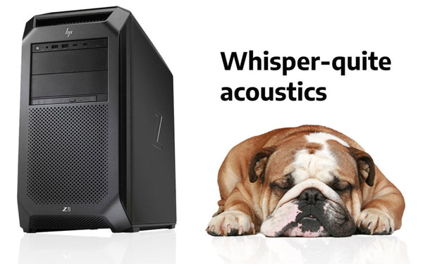 Concentration accrue avec acoustique Whisper-Quiet