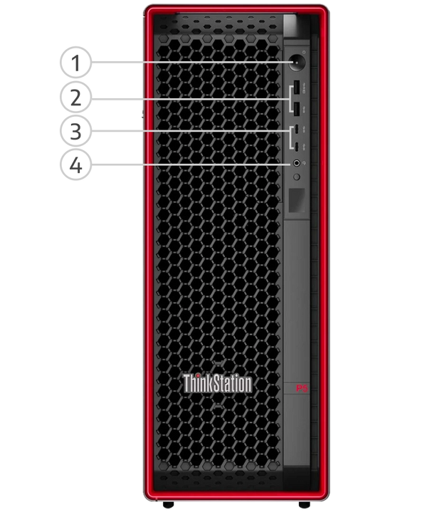 Front Ports & Slots