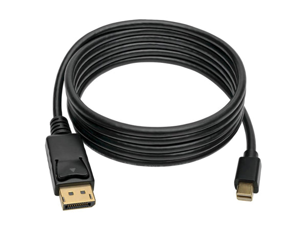 Tripp Lite Mini DisplayPort to DisplayPort 4K (Male to Male) Video Signal Cable 6ft (P583-006-BK)