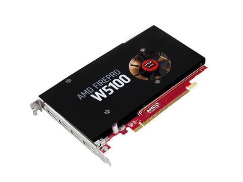 Placa gráfica AMD FirePro W5100 de 4 GB com quatro cabeças (100-505737)