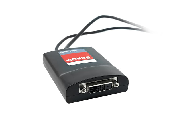 Barco DisplayPort DP to Dual-Link DVI-D Adapter Dongle Converter 330Hz. Up to 2800 x 2100 (K9305105)