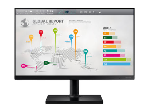 Monitor de Exibição LED Colorida Samsung FT45 24