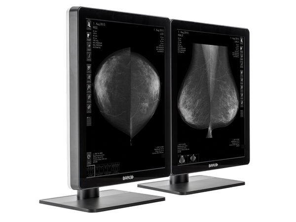 Complete Mammography Reading Station | Barco MDNG-5221 5MP Grayscale LED Monitors | HP Workstation | Dictation Mic | Worklist Monitors (QNG5221Z4R)