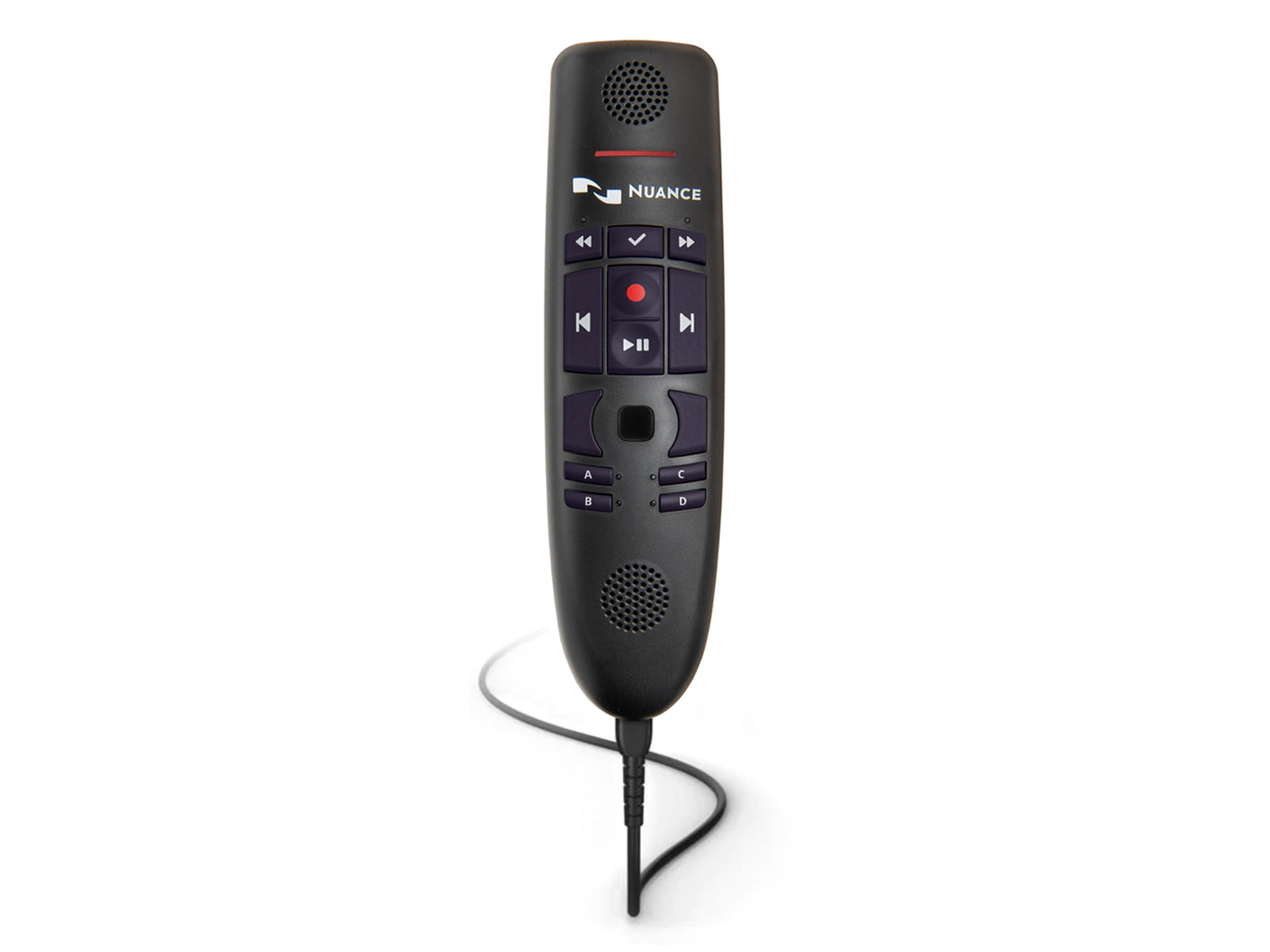 Nuance PowerMic 4 Dictation Microphone (0POWM4N) Monitors.com 