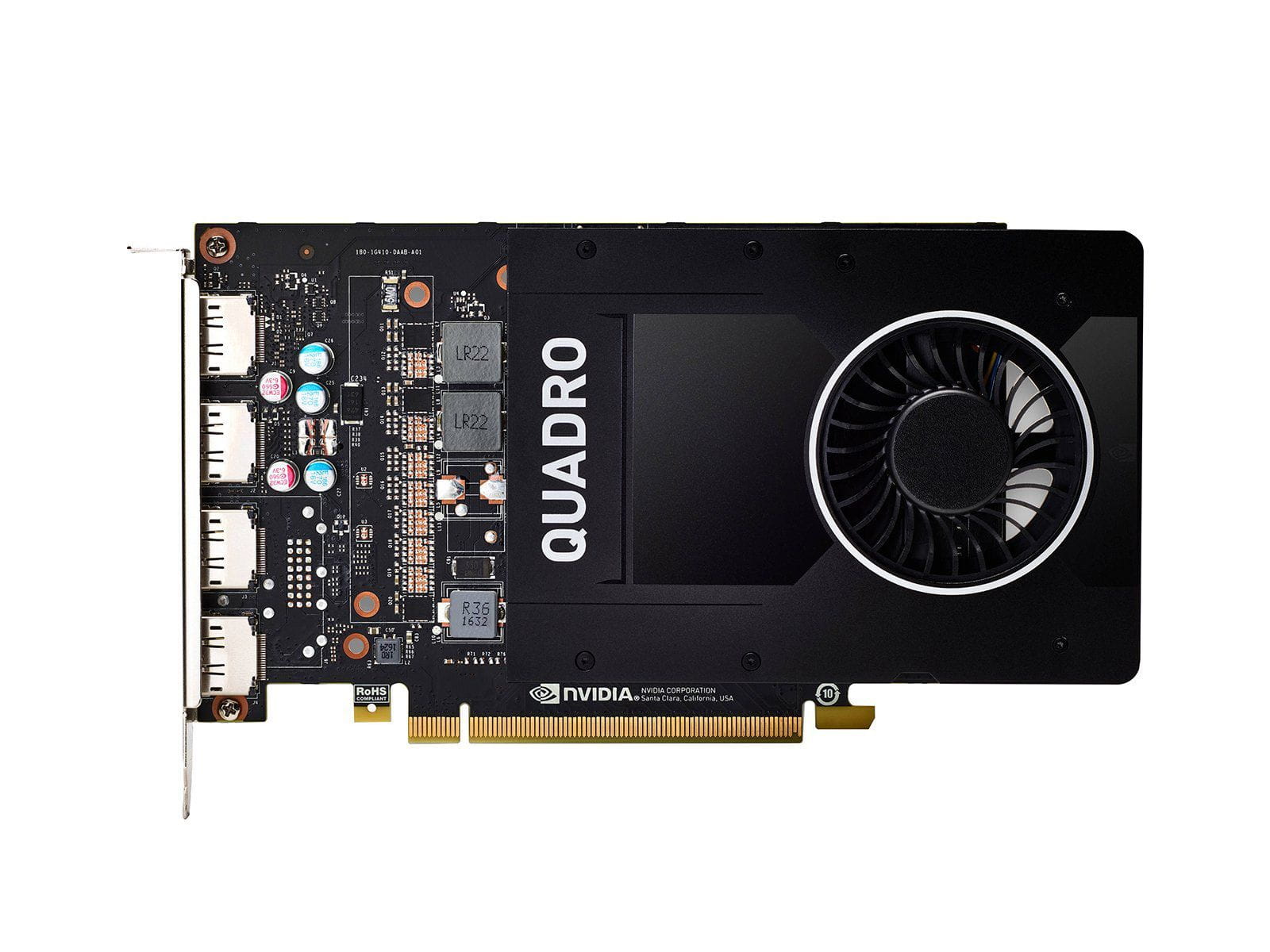 NVIDIA QUADRO P2200 5GB 動作確認済 PNY NVIDIA Quadro P2200 5GB Graphics Card (VCQP2200-SB)