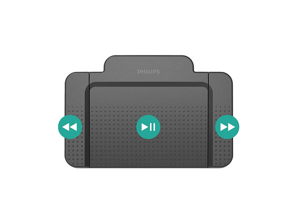Philips USB Transcription Foot Control 3-Pedal (ACC2320)