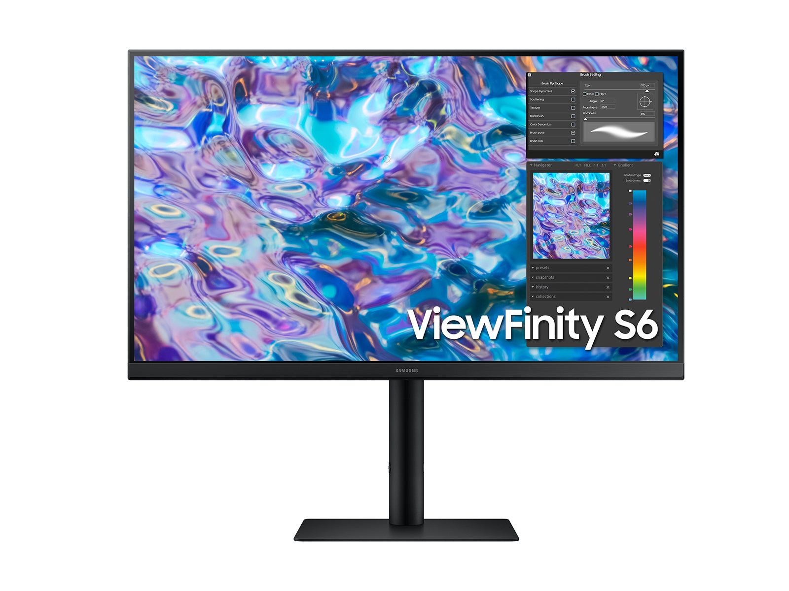 SAMSUNG S61B 27" WQHD 2560 x 1440 QHD IPS Display Monitor (‎LS27B610EQNXZA)