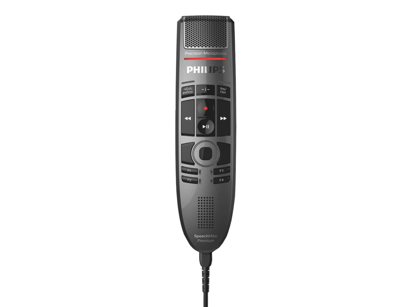 Philips SpeechMike Premium Touch Dictation Microphone Bar-code Scanner (SMP3800) Monitors.com 