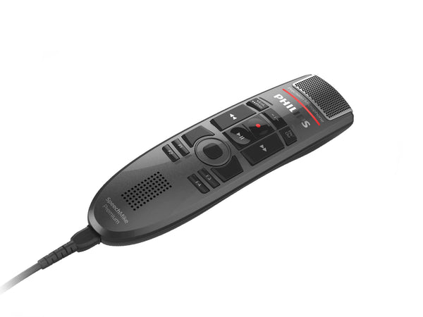 Philips SpeechMike Premium Touch Dictation Microphone Bar-code Scanner (SMP3800)