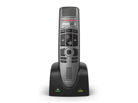 Philips SpeechMike Premium Air Kablosuz Basmalı Düğme Dikte Mikrofonu (SMP4000)