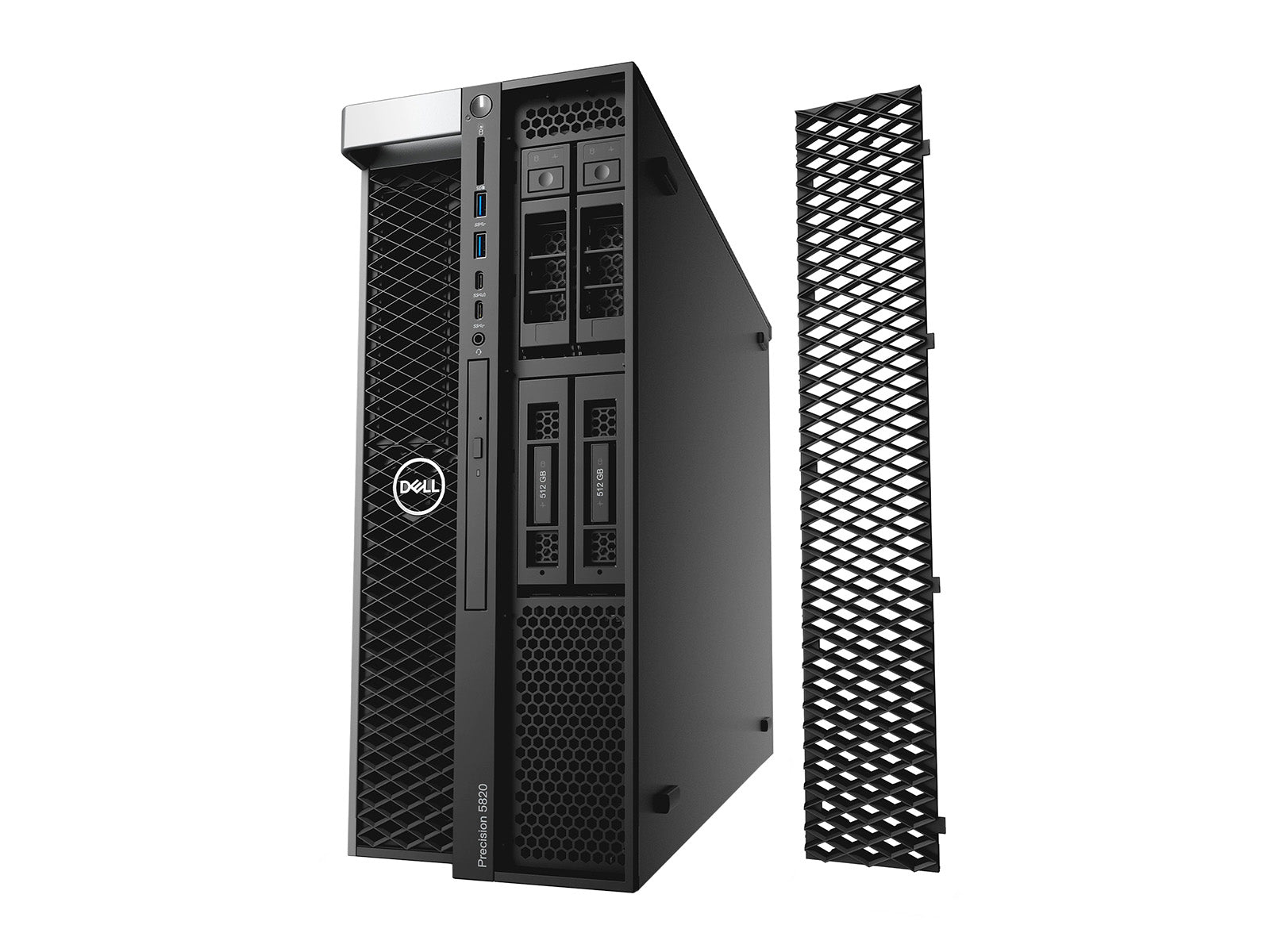 Dell Precision 5820 | Intel Xeon W-2175 | 64GB DDR4 | 1TB SSD | AMD W5100 | Win10 Pro Monitors.com 